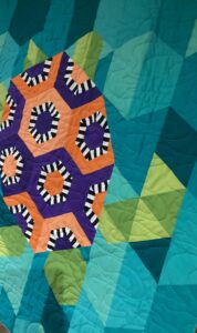 River Flow Pantograph Quilting Pattern