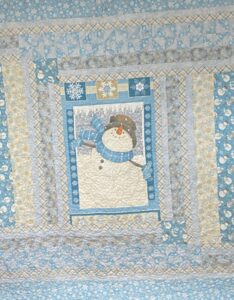 Deb’s Snowflakes Pantograph Quilting Pattern
