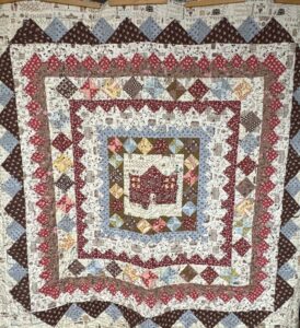 Apple Blossom Pantograph Quilting Pattern