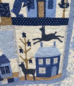Snowflakes Pantograph Quilting Pattern