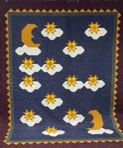 Stars Pantograph Quilting Pattern